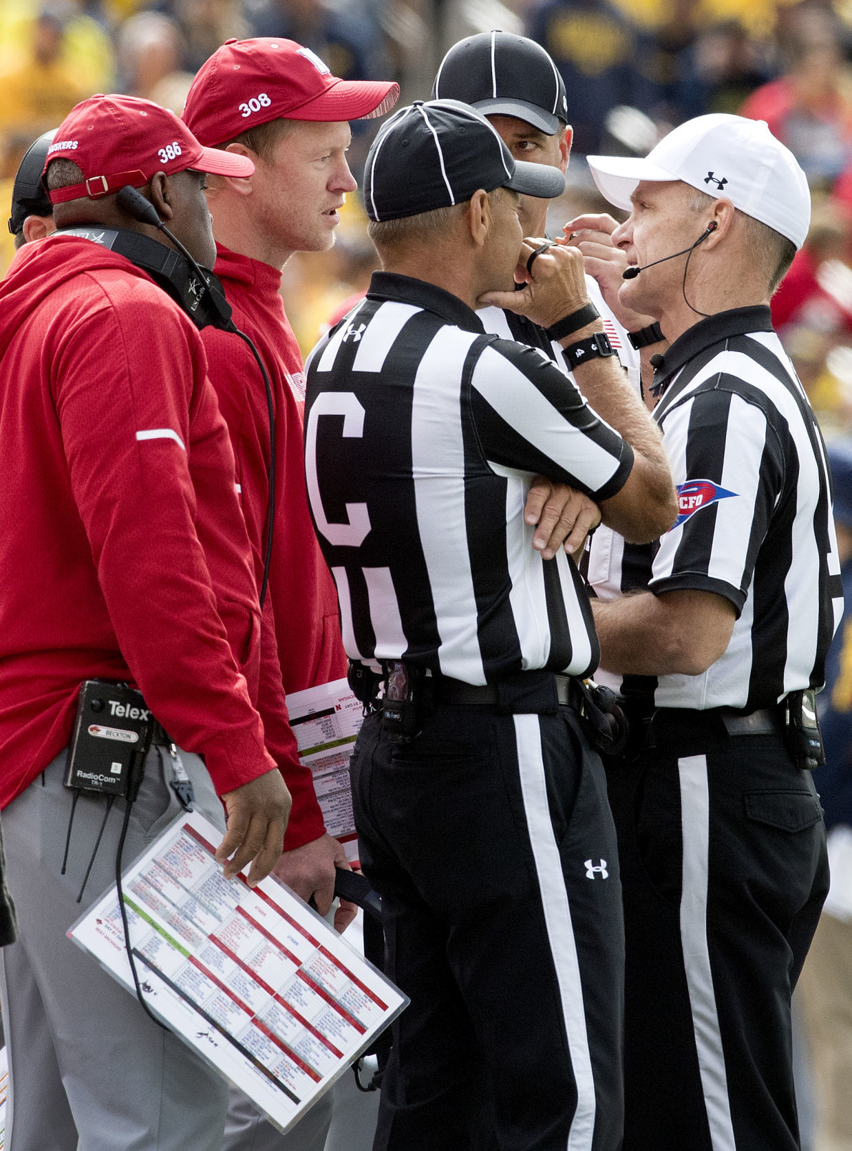 Nebraska vs. Michigan, 9/22